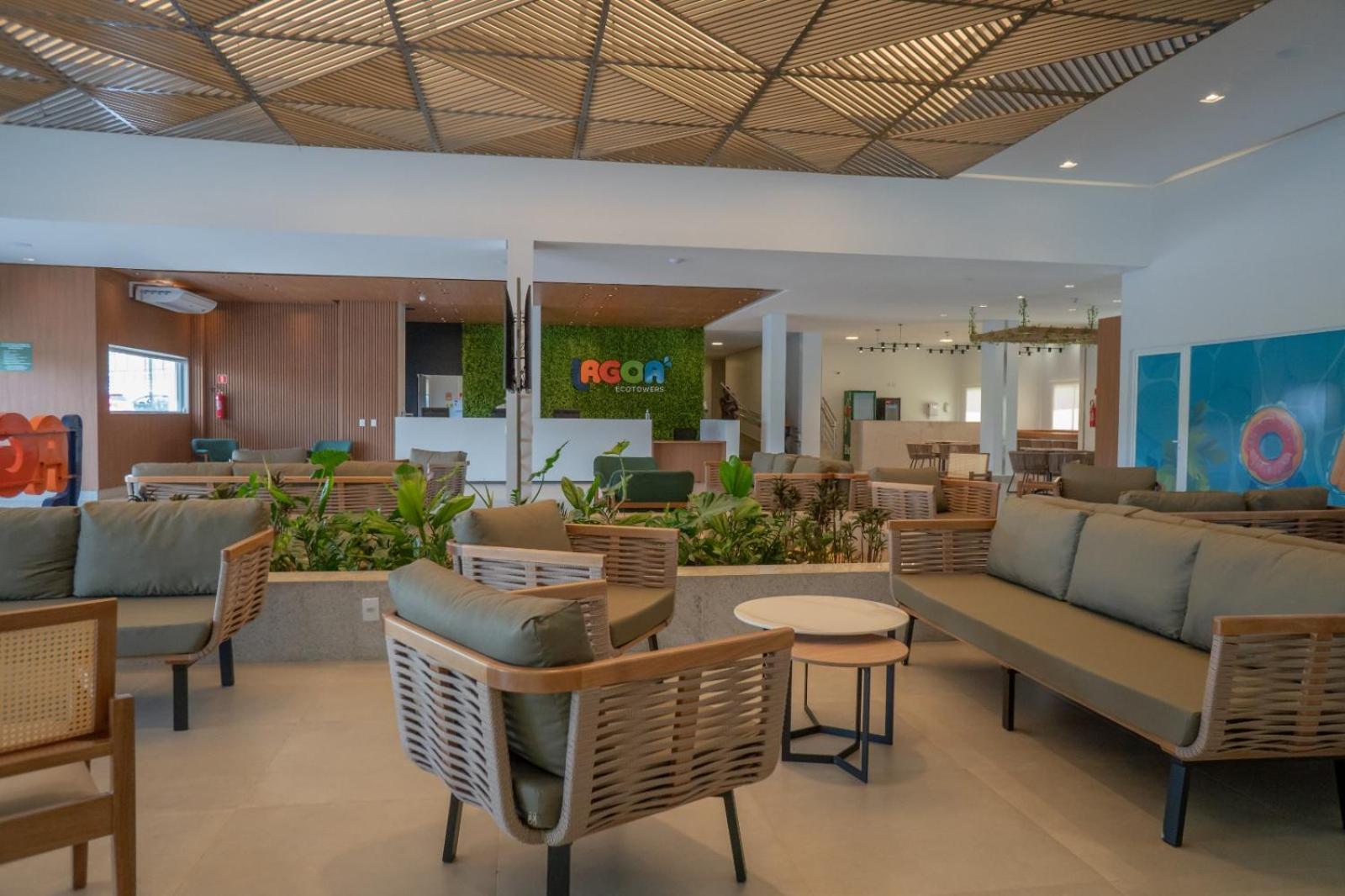 Lagoa Eco Towers - Ate 7 Pessoas Com Acesso A Piscinas, Quiosques, Restaurante E Muito Hotel Caldas Novas